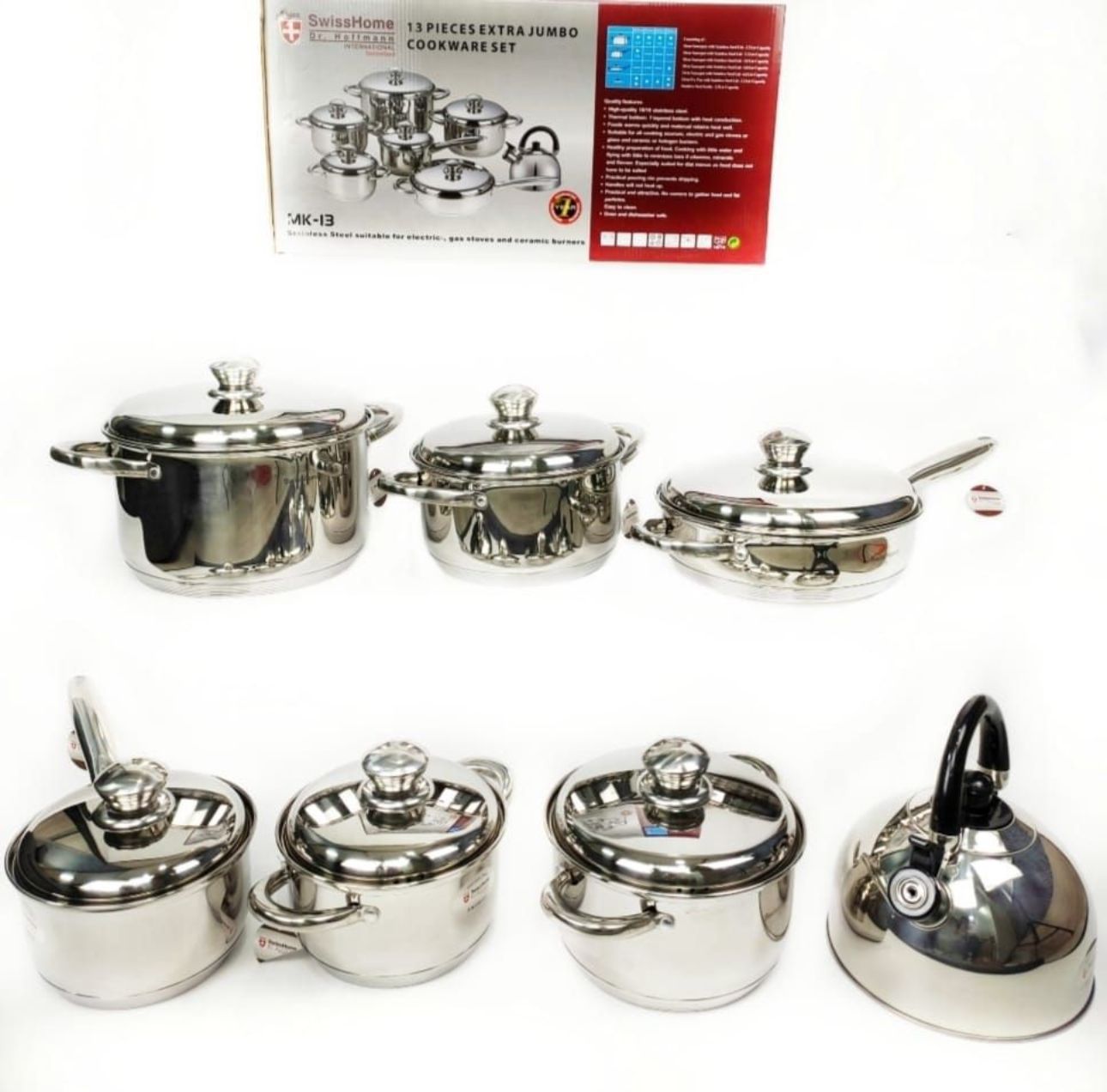 Miniatura 4 de SET DE OLLAS DE 13 PIEZAS